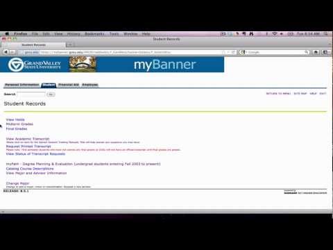 MyPath Tutorial - GVSU