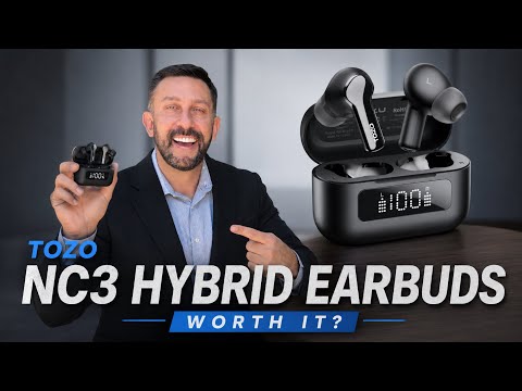 Thumbnail for TOZO NC3 Hybrid Active Noise Cancelling Wireless Earbuds