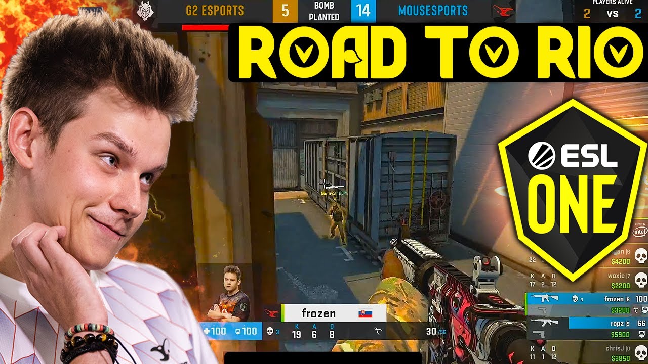 ЛУЧШИЕ МОМЕНТЫ CS:GO ESL One - Road to Rio Major - №3 - YouTube