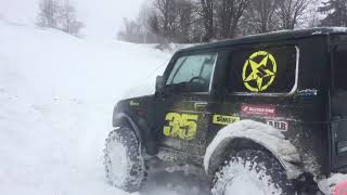 Suzuki Samurai Snow