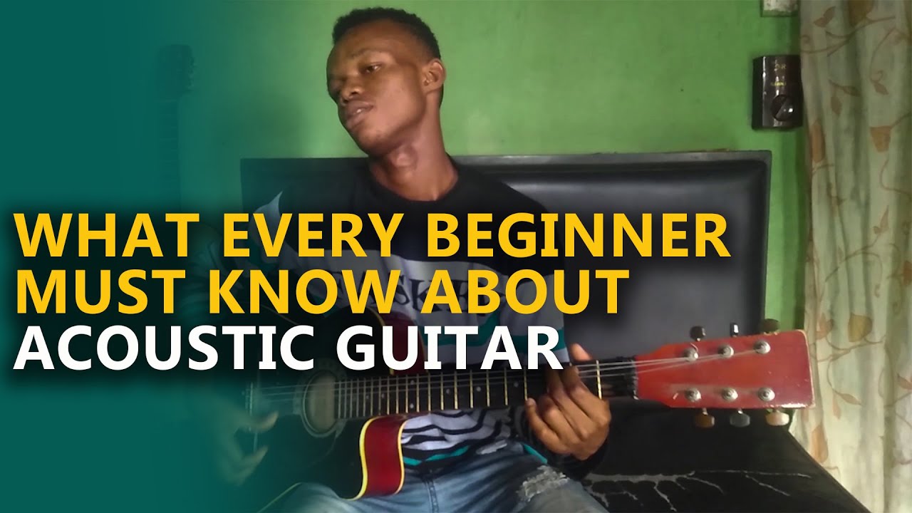 what every beginner guitarist needs to know in 1-minute - YouTube