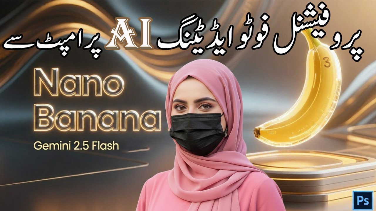 Gemini 2.5 Flash + Photoshop | Nano Banana AI Tutorial  | Info Class