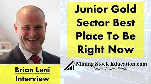 Junior Gold Sector Best Place to Be Right Now says Brian Leni