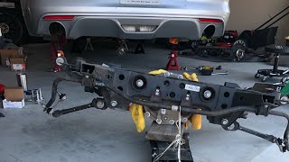 Installed Solid Differential bushings | BMR BK050 | in my S550 Mustang GT