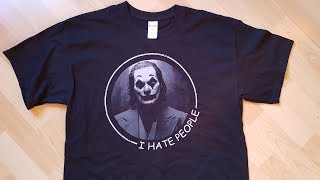 Information Joaquin Phoenix Joker I Hate People T-Shirt From ebay Guide