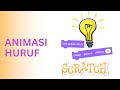 Scratch Tutorial: Animasi Huruf