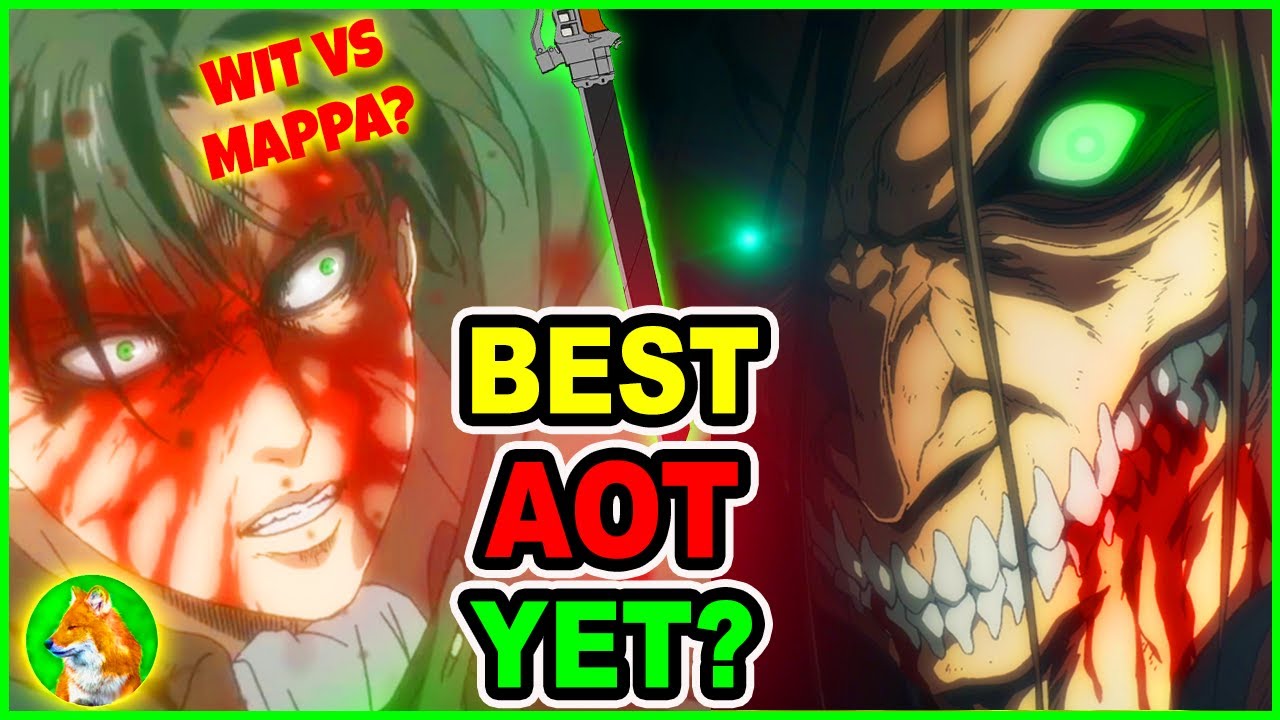 MAPPA vs WIT STUDIO (part 3) - Attack On Titan Season 4 Part 3 Cour 1 