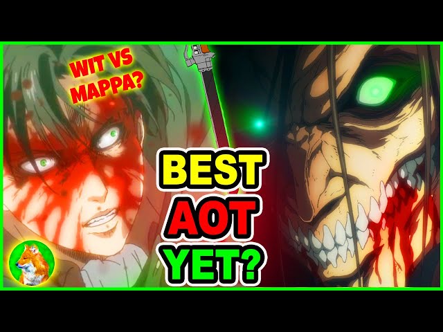 MAPPA'S KEY CHANGES from WIT STUDIO  Attack on Titan Final Season Part 2  Ep 80 Wit Studio vs Mappa 