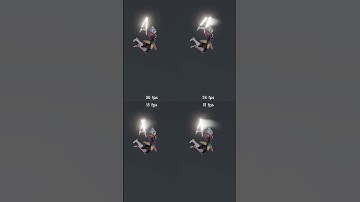 Can you notice the difference? FPS Comparison with Ashoka Tano | Animation
