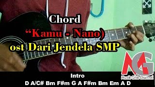 Chord Kamu (Nano - ost Dari Jendela SMP) Gampang untuk Pemula