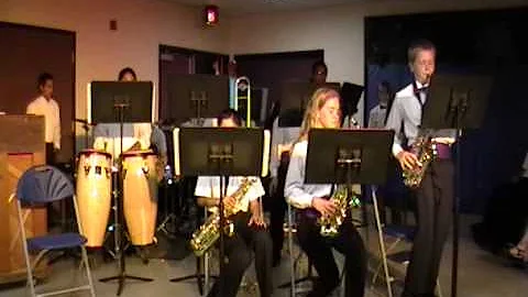 Oye Como Va featuring alto sax solo by Michael DeW...