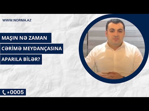 Maşın nə zaman