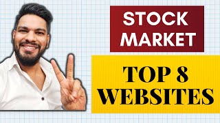 Top 8 FREE Website for Stock Market in 2022 | Best Stock market websites | Mukul agarwal