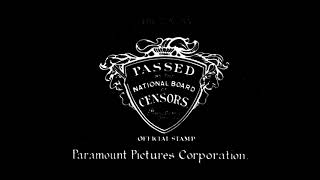 Paramount Pictures 1915 Closing Logo Horror Remake With National Board Of Censors Stamp