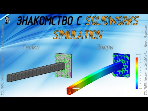 Знакомство с SolidWorks Simulation (Урок №1)