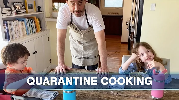 Jimmy Kimmel Cooks Pasta Tina At Home