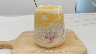 Creamy Mango Tapioca Recipe | How to Make Homemade Mango Sago | Easy Fruit Dessert