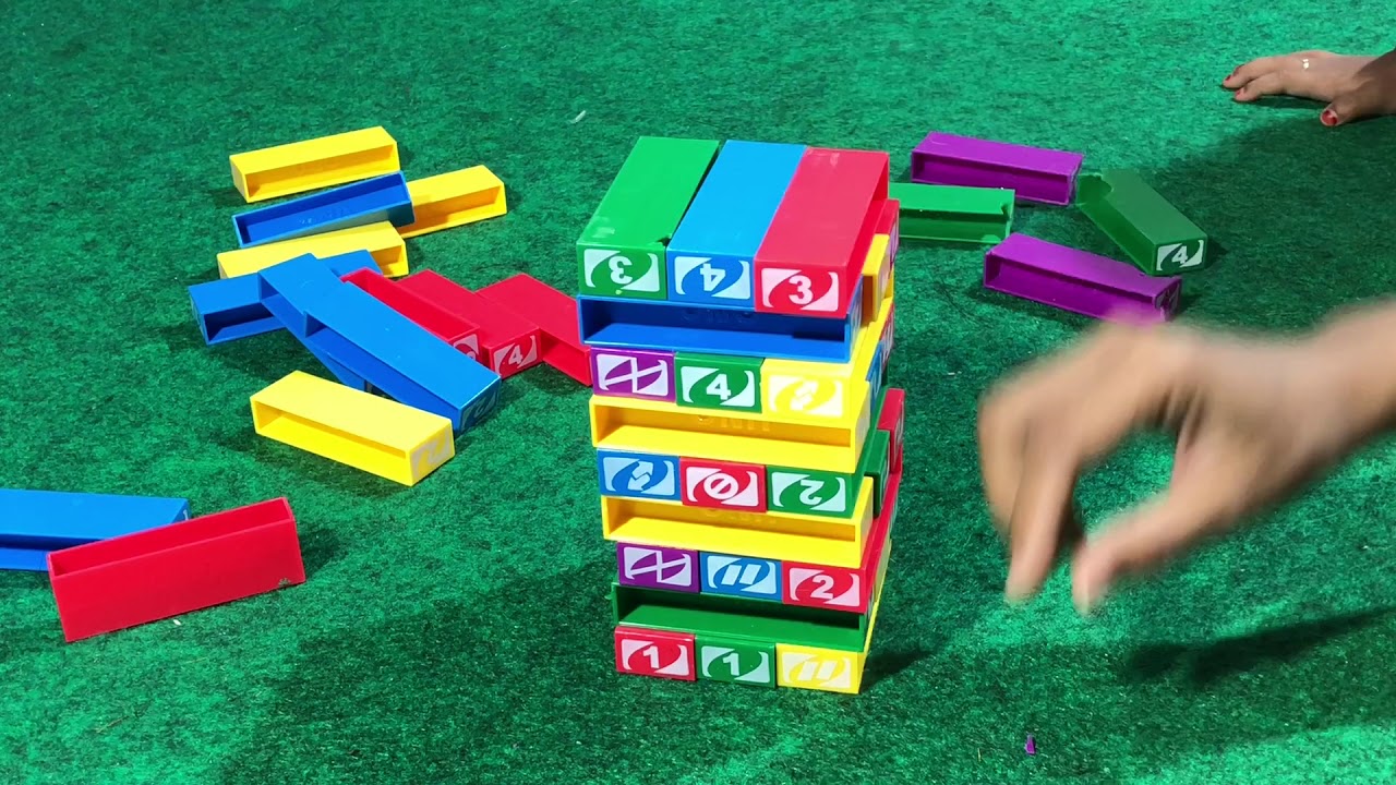 Unboxing UNO STACKO TOY