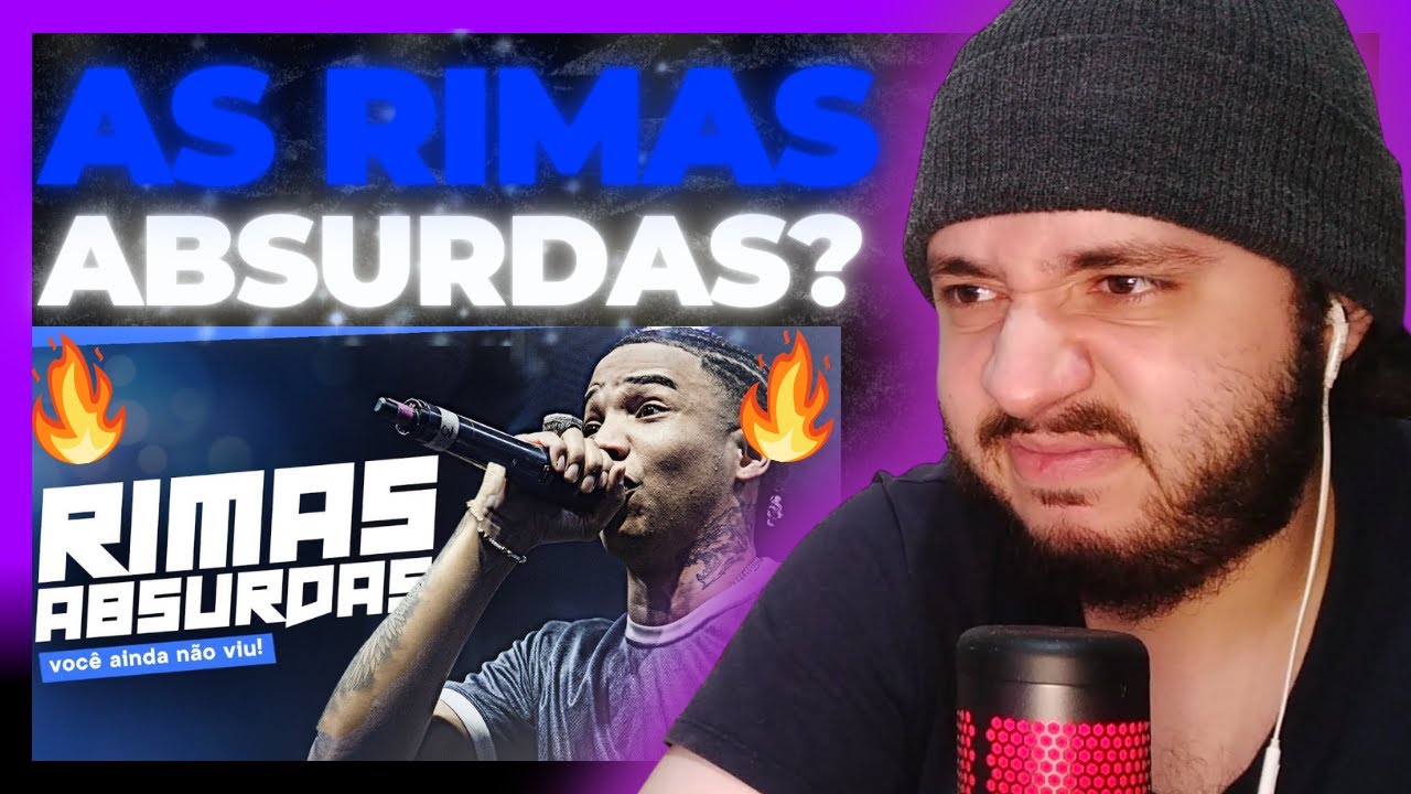 as ÚLTIMAS RIMAS ABSURDAS de 2024! | REACT BAUEB