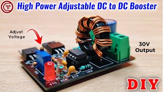 How To Make Dc To Dc Boost Converter Circuit With Constant Output
