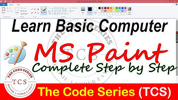 Basic Computer Knowledge - Microsoft Paint Complete Tutorial in Hindi