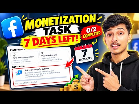 Fb Content Monetization New Update 🚀 Set Yourself Up for Success | Complete Tasks | Payout Method ✅