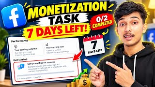 Fb Content Monetization New Update 🚀 Set Yourself Up for Success | Complete Tasks | Payout Method ✅