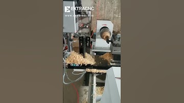 Auto change tools cnc wood turning lathe