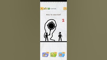 Draw 2 save : Level 126 #shorts #draw2save