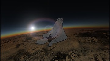 KSP RP-0 #384 MK3 Shuttle Return Flight