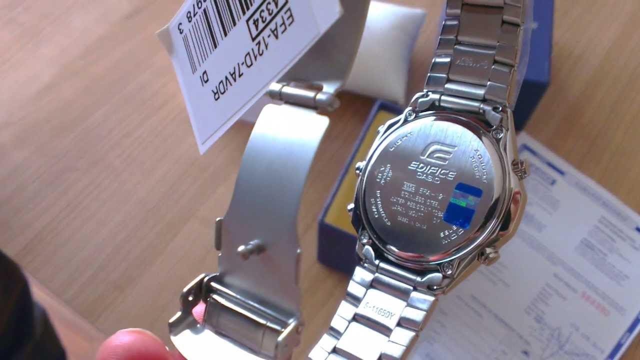 Casio Edifice Kol Saati (EFA-121D-7AVDF) - ennucuz.com