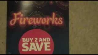 Sainsburys Fireworks Leaflet 2015