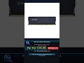 Memória RAM Husky Impulse, 8GB, 3200MHz, DDR4, CL22, Preto - HRM001083222PT #Shorts