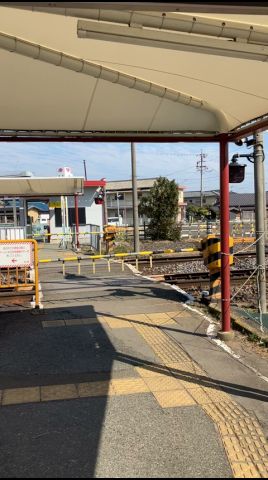 近鉄山田線宮町駅の構内踏切