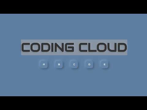How to Create Button Designs with Text Shadow & Hover Effects | Coding Cloud
