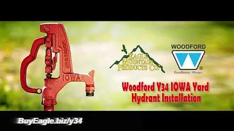 Woodford Y34 Yard Hydrant Installation