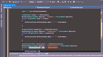 C# 6.0 Tutorial - Advanced - 5. Reflection