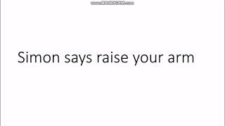 You Cannot Beat Me In A Game Of Simon Says