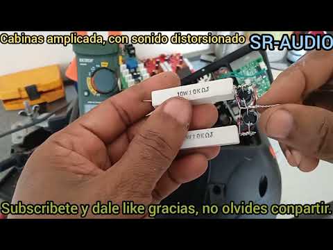 cabina amplificada, con