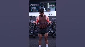 Know The Difference: EZ Bar Curls ⚠️ #curls