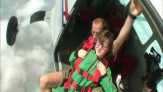 Steph tandem skydive