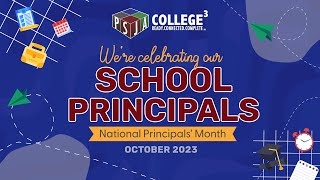 PSJA Celebrates National Principals Month 2023