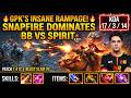 🔥 The Hype Focus: GPK's UNSTOPPABLE Snapfire RAMPAGE! 🤯 BB vs Spirit | Dota 2 Patch 7.41c - 17 3 14🔥