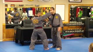 GM Yates Hapkido Inner Forearm Block