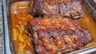 Easy, Fall-Off-The-Bone Oven Baked Ribs Recipe / Pork Ribs