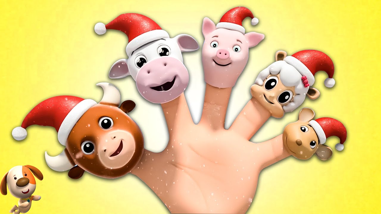 Christmas Finger Family + More Carols & Kids Songs - YouTube