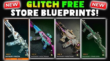 FREE STORE BLUEPRINTS GLITCH IN BO6! INSANE SOLO CAMO GLITCH!