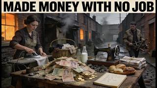 20 Forgotten Ways British Working Class Families Made Money Without a Job