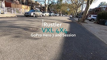 traxxas Rustler vxl 4x4  WIPE out, NOT!