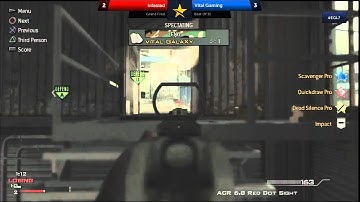 EGL7 : Call of Duty MW3 (PS3) : Team Infested vs Vital Gaming : Grand Final - Map 1